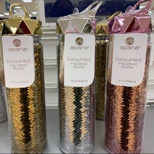 Gold, Pink & Silver Cups